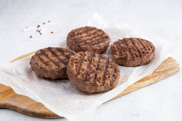 Grass-Fed Beef Burgers